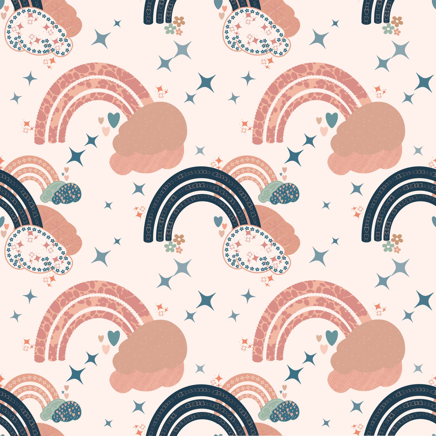Dreamy Arches & Filler Procreate Brush Set | Seamless Pattern Builder Kit | Pattern Design Toolkit for Etsy, POD & Spoonflower | PinkOctopus.Art