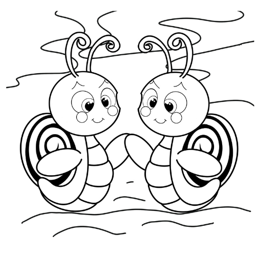 Cute Ocean Animals Colouring Book – Flip-Through Preview